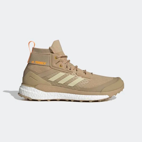 Adidas Terrex Free Hiker Beige (AD-GZ0335) – Zapato de senderismo ligero y transpirable con suela de tracción avanzada, ideal para aventuras outdoor y trekking