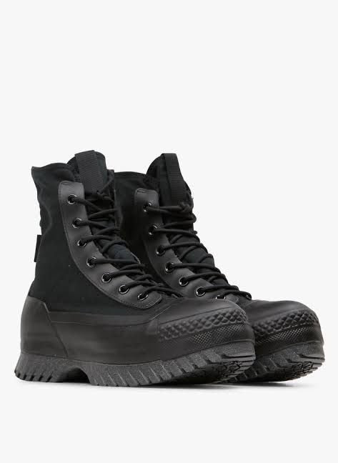 Converse All Star negras (CV-A00900C) – Botas clásicas de lona con diseño de caña alta, suela de goma y estilo icónico para cualquier ocasión