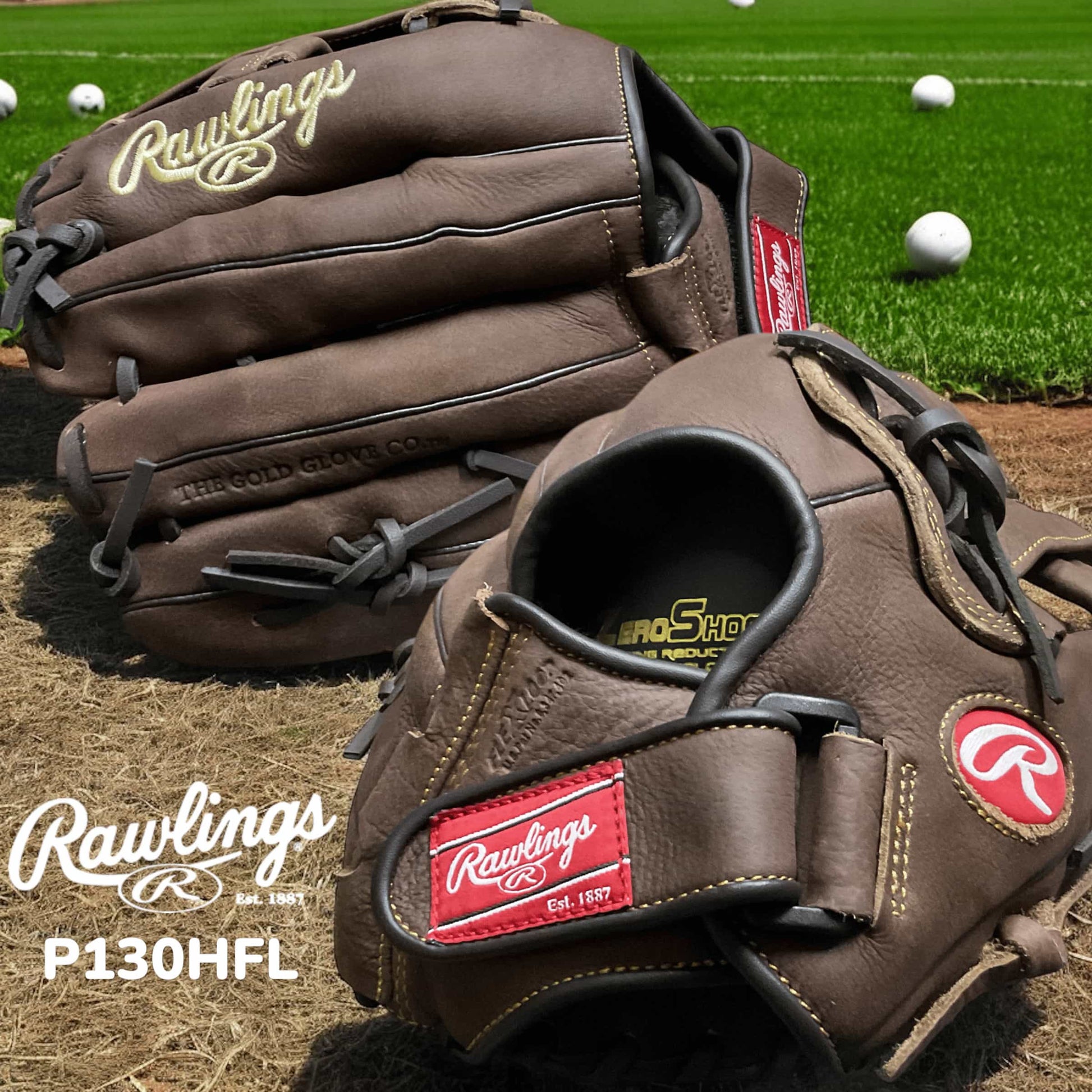 Guante de béisbol Rawlings Fielder de 13 pulgadas para lanzador derecho, diseñado para mayor control y comodidad en el campo