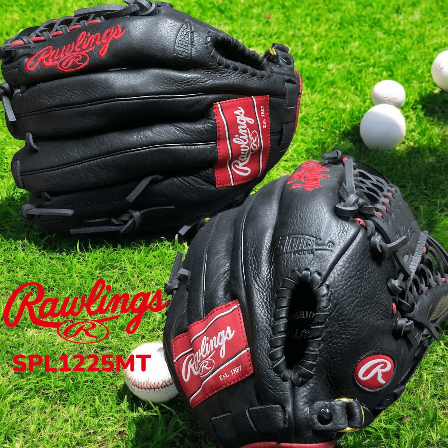 Guante de béisbol Rawlings Fielder Mike Trout de 12.25", con diseño ergonómico y amplio bolsillo para jugadores de jardín