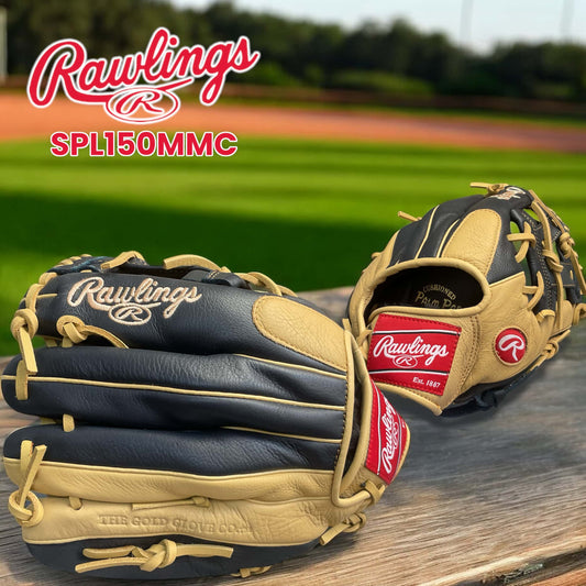 Guante Rawlings Cuadro de 11.5 pulgadas, edición Manny Machado, para lanzador derecho, con diseño ergonómico y rendimiento profesional en el béisbol.