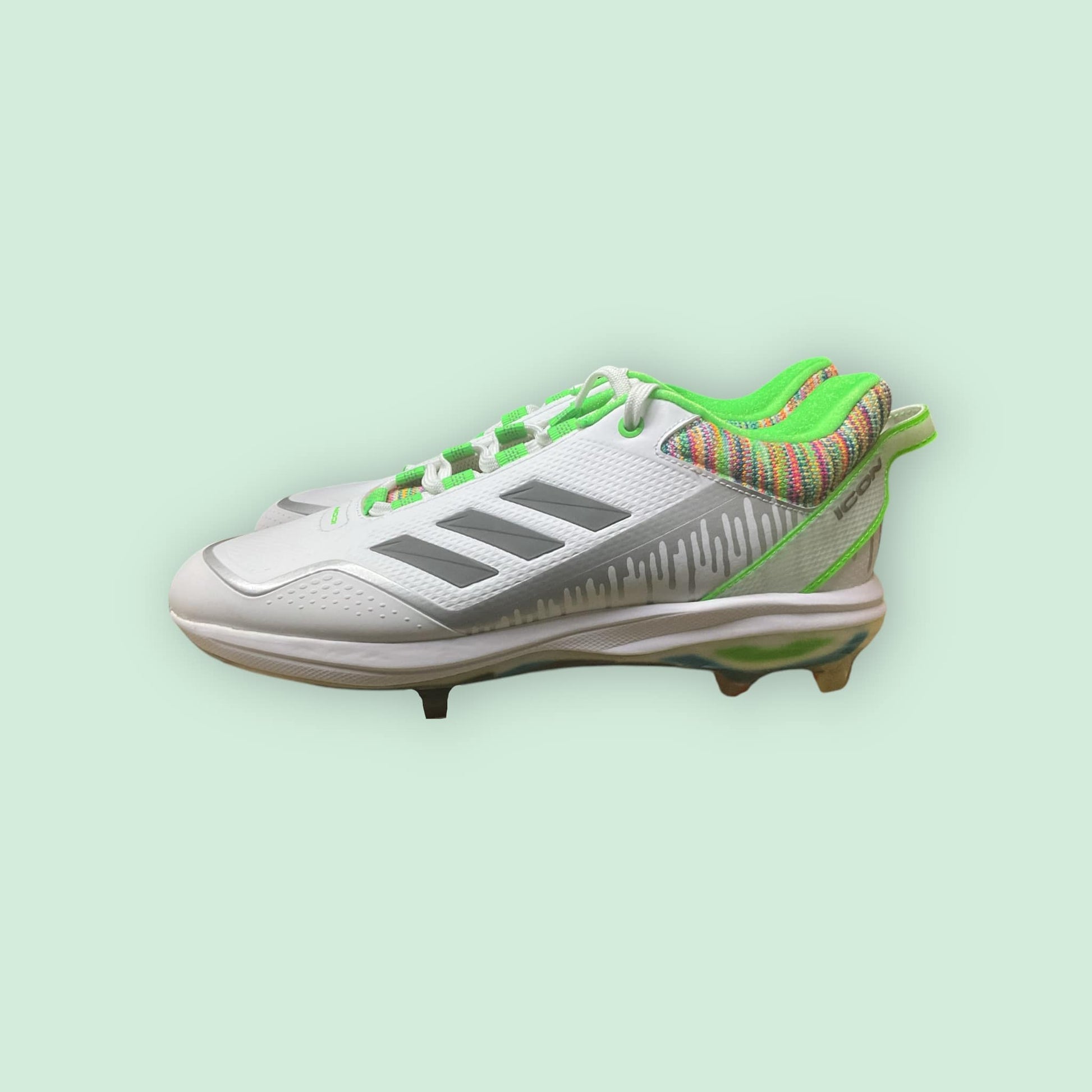 Zapatillas de béisbol Icon 7 Dripped Out TPU, con suela de tacos de TPU y diseño audaz, ideales para tracción y rendimiento en el campo