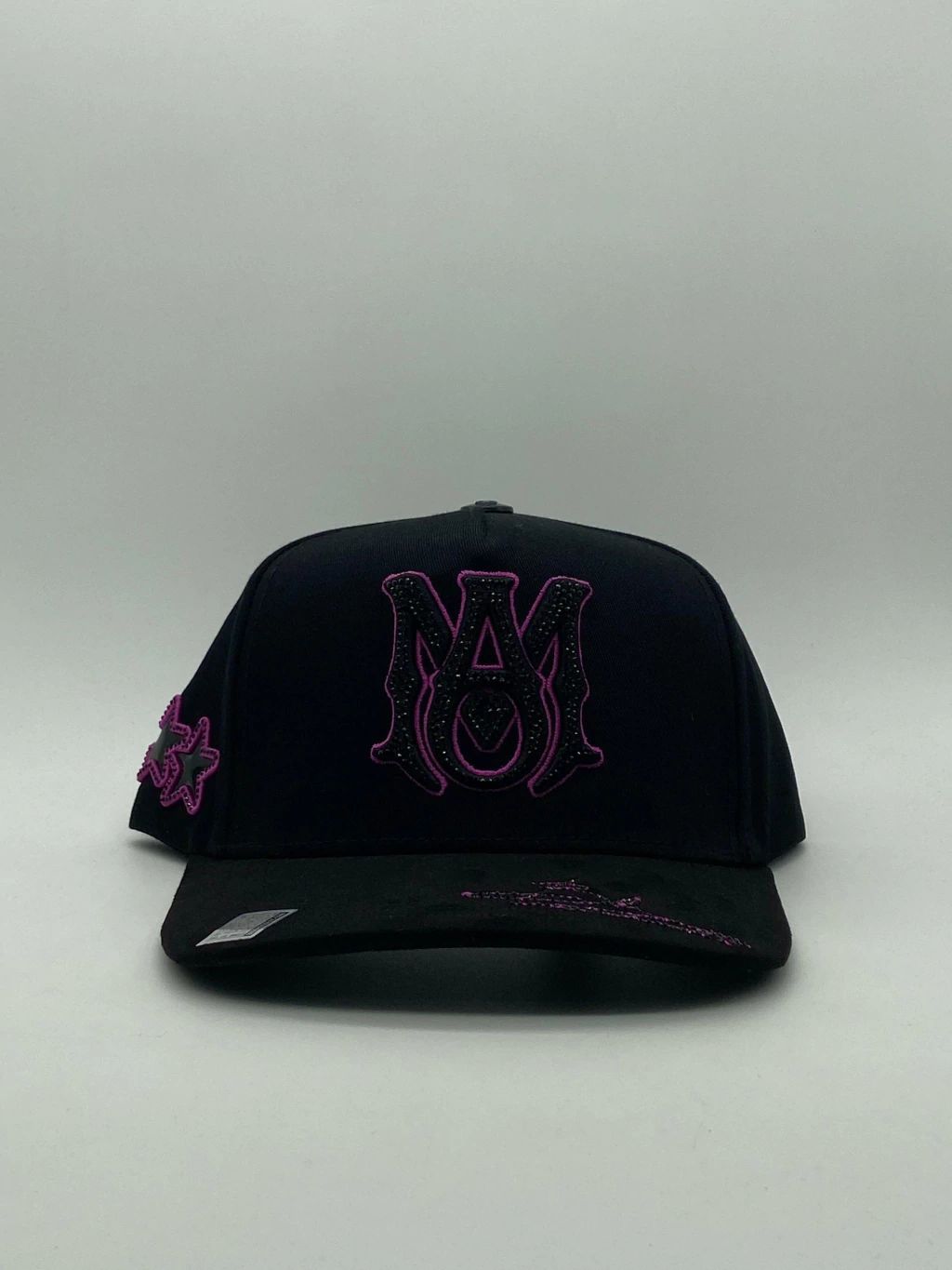 Gorra Bigg Boss AMI PURPLE CRYSTALS Negra Original