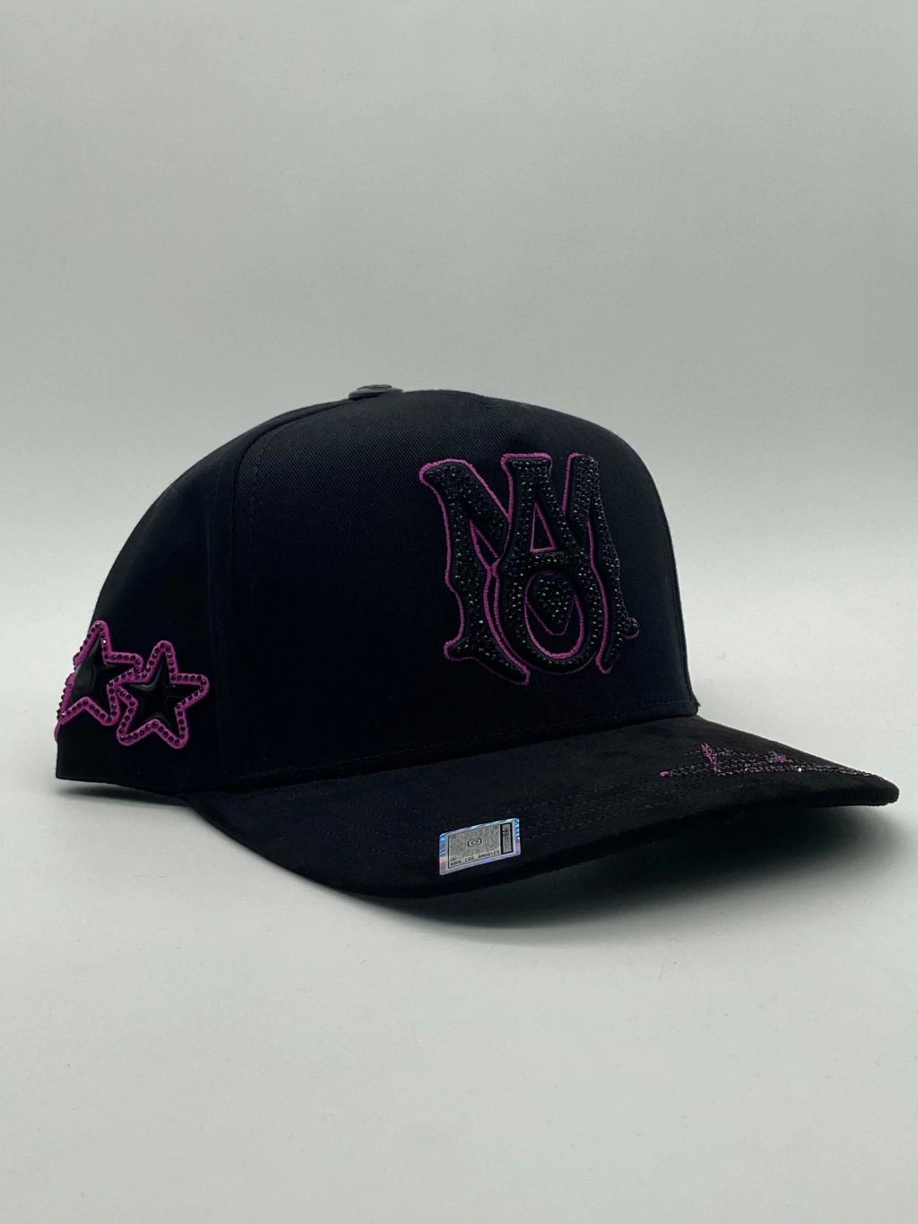 Gorra Bigg Boss AMI PURPLE CRYSTALS Negra Original