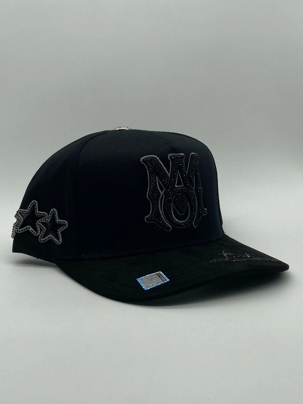 Gorra Bigg Boss AMI GRAY CRYSTALS Negra Original