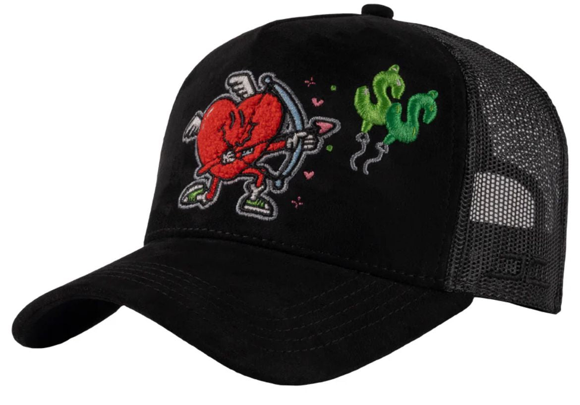 Gorra JC Hats Money Love Black Mesh