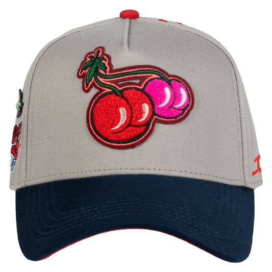 Gorra JC hats Cherry x Gabito ballesteros - Gris/Azul