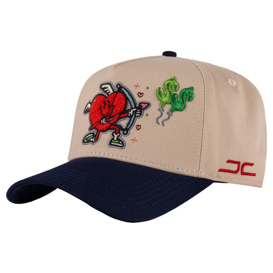 Gorra JC Hats Money Love Beige Blue