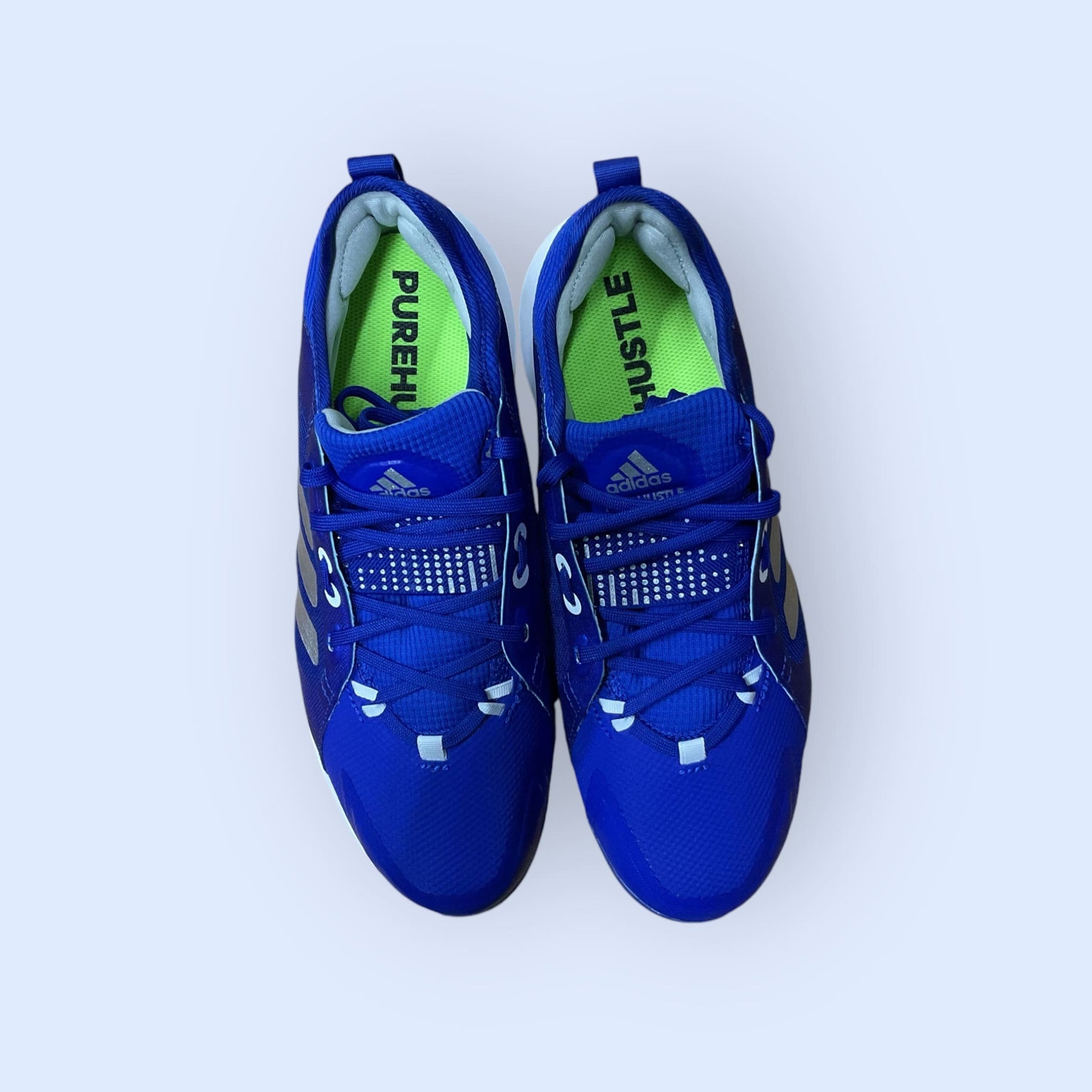Botines PureHustle W TPU, calzado deportivo azul, zapatos de fútbol y béisbol