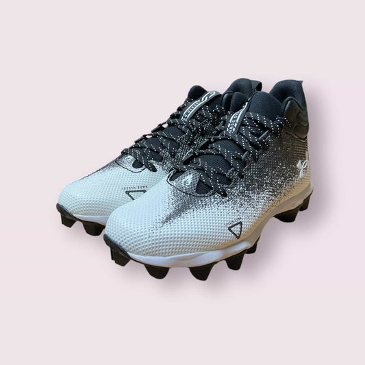 Botines UA Spotlight Fran RM 2.0 negros para fútbol y béisbol jóvenes jugadores