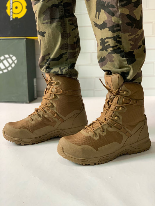 Botas tácticas, Altama Raptor, coyote, cafe, botas, comodidad, confort