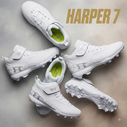 UA Harper 7 Mid RM blanco