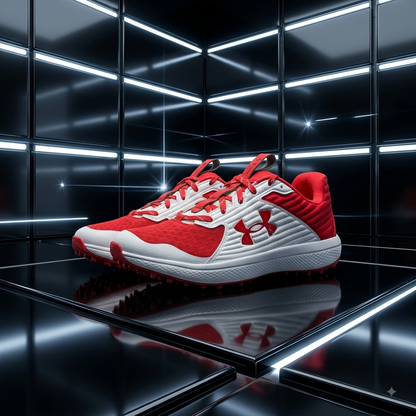 UA Yard Turf Blanco Rojo