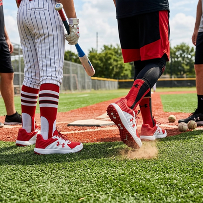 UA Yard Turf Blanco Rojo