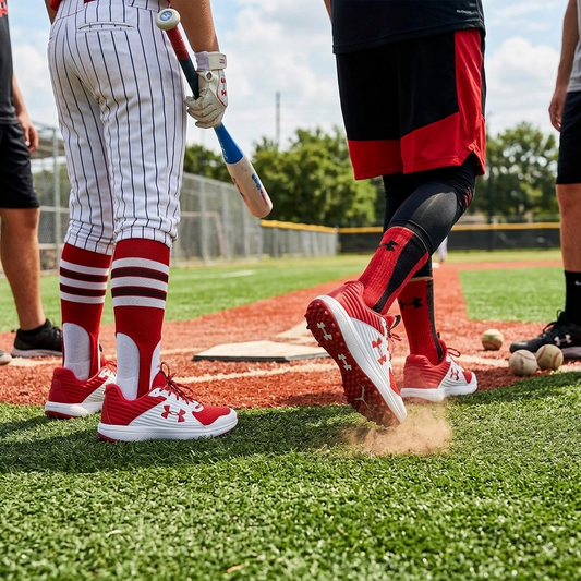 UA Yard Turf Blanco Rojo