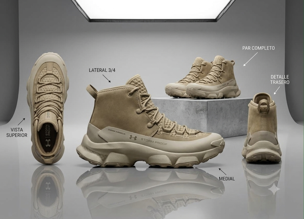 EXPANSE MID LEATHER BEIGE