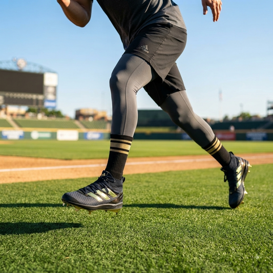 Adizero afterburner 8 NWV Negro Dorado