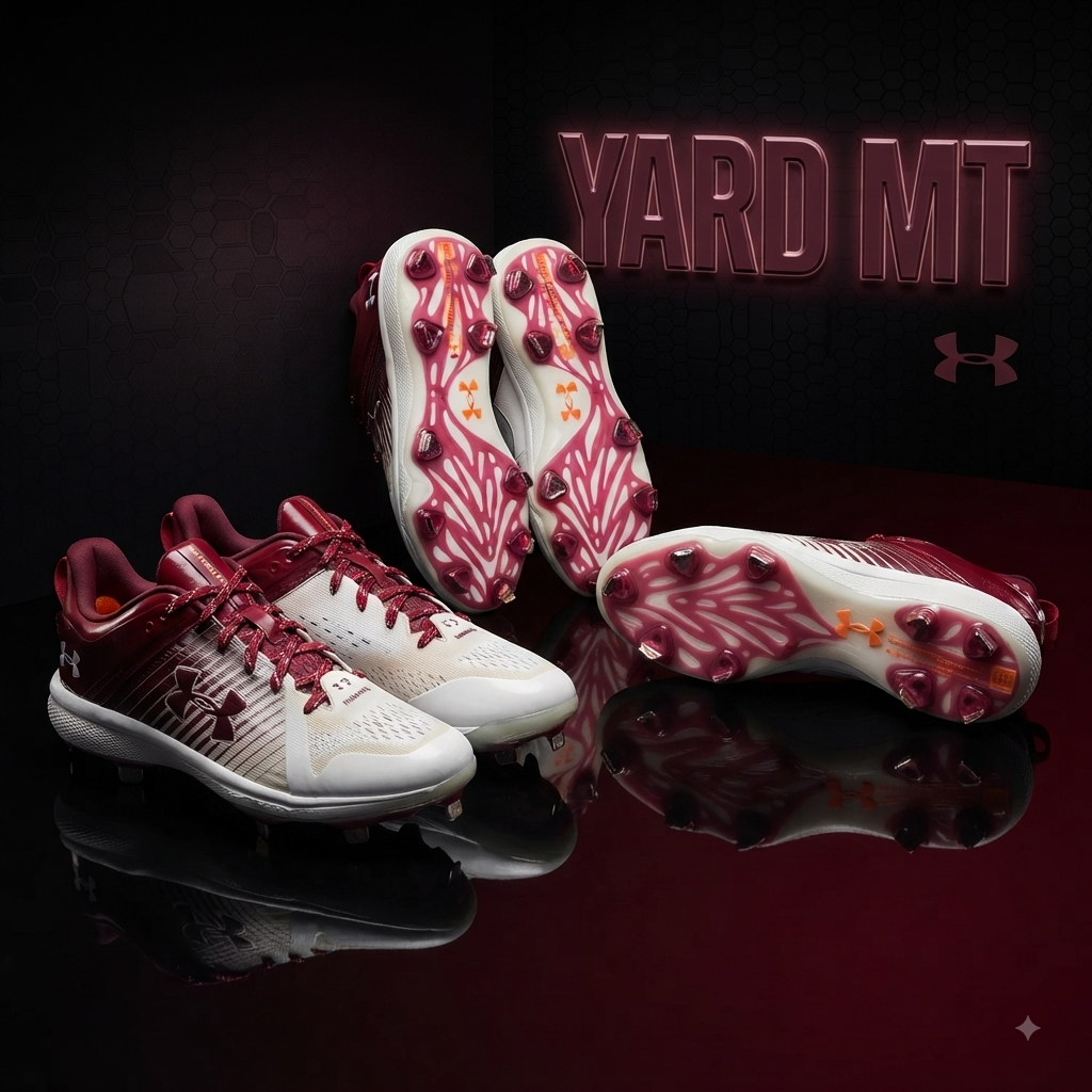 UA Yard Low MT Rojo Tinto - Blanco