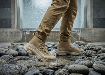 EXPANSE MID LEATHER BEIGE