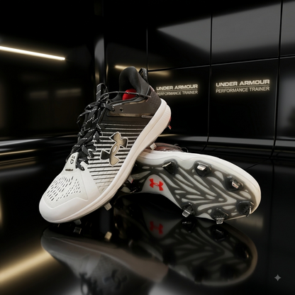 UA Yard Low MT Negro - Blanco