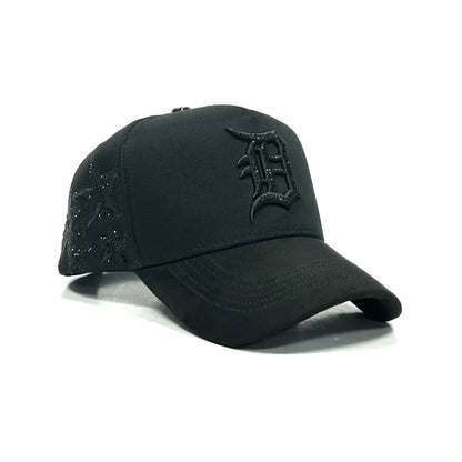 Gorra Detroit Negro - Cap Fans