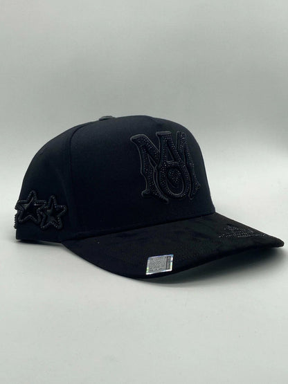 Gorra Bigg Boss AMI BLACK CRYSTALS Negra Original