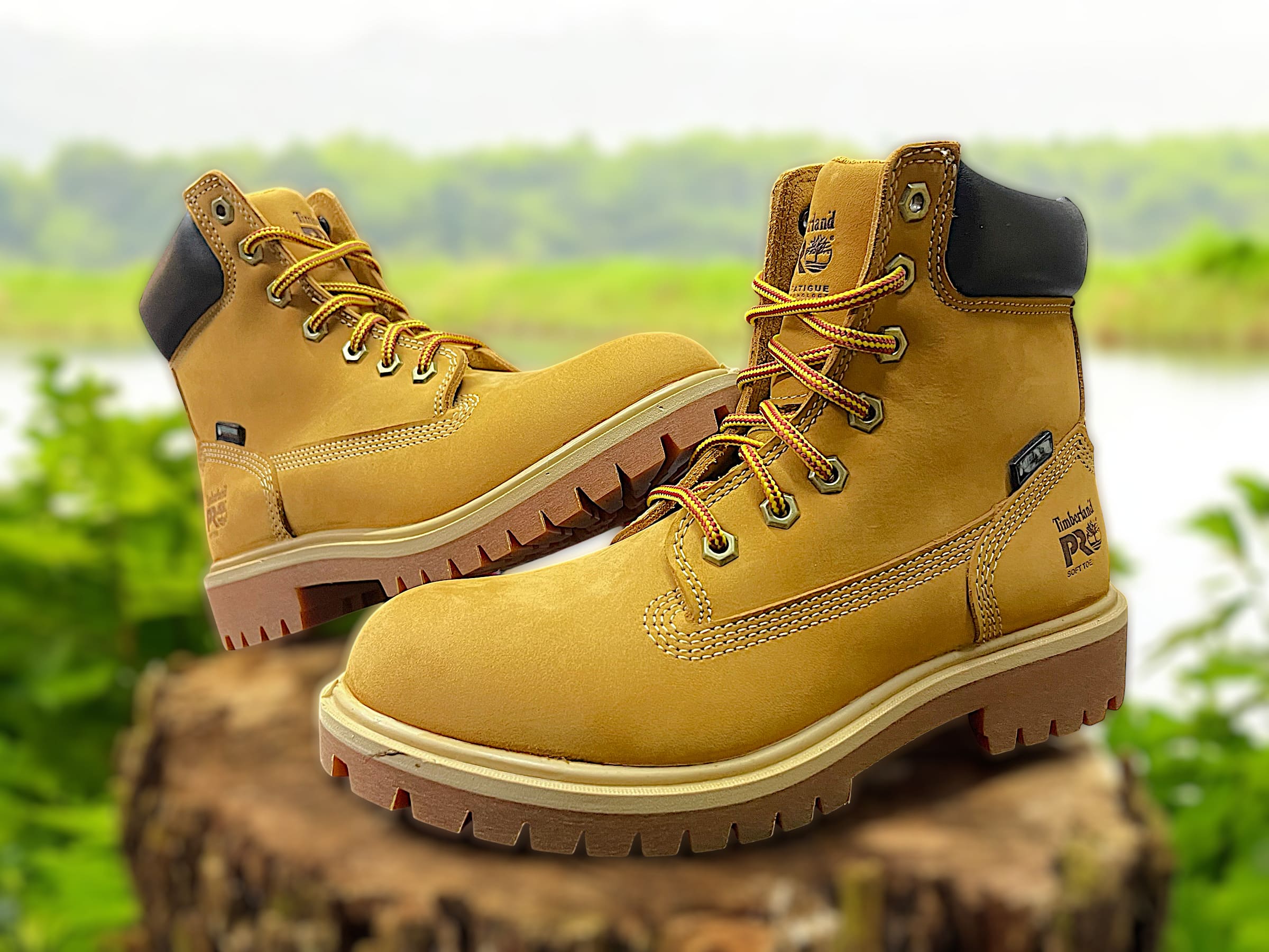 Bota Timberland amarilla miel